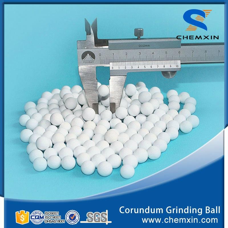 High corundum hardness corundum balls for ball mill and mixing mill 5