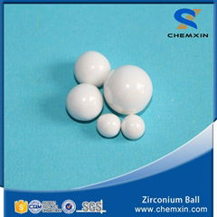 High fracture toughness zirconium balls for TZP grinding