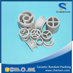 Ceramic random packing for drying columns scrubbing tower cooling tower 