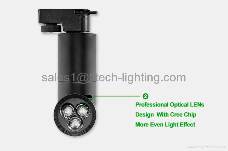 LED focusable track light 3