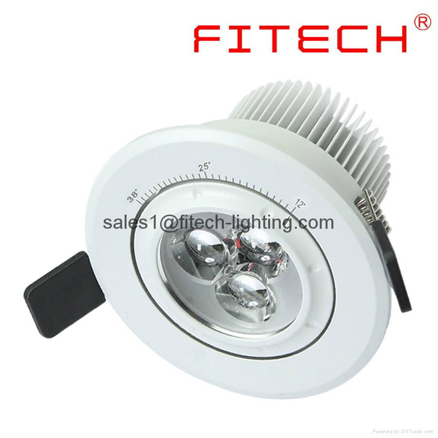 focusable spotlight downlight 3