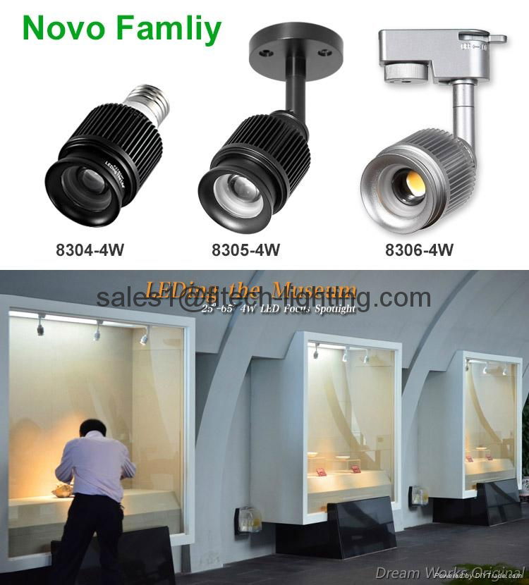 ceiling lighting zoomable surface mounted led ceiling light for art gallery 4W S 5