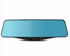 SIV M8 5.0Inch Rearview Mirror Dual Lens