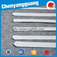 white flat steel bone for wedding dress