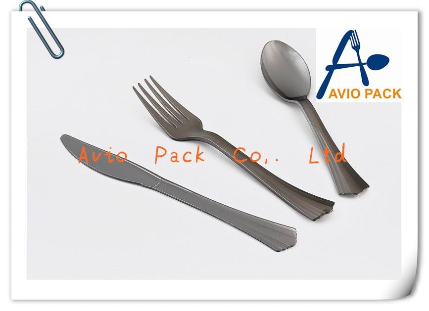 Disposable plastic sliver cutlery 2