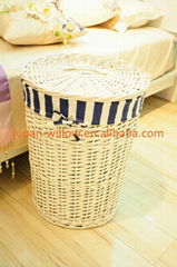 wicker upscale cheap laundry storage basket