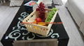 new style suqare woodchip storage basket 1