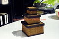 Fresh natural bamboojewelry storage box basket 3