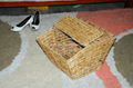 High quality water hyacinth grass laundry baskets wholesale 5