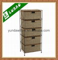 Wholesale Home Furniture Cabinets With Wicker Seagrass Wicker Drawers