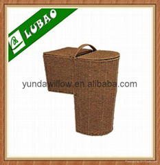 Wholesale Stair Step Seagarss Laundry Storage Basket With Handle