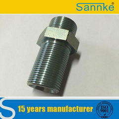 Metric Straight Hydraulic Fittings Adapter Bulkhead