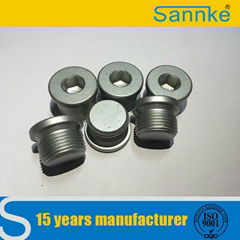 BSP Male Captive Seal Internal Hex Hydraulic Plug