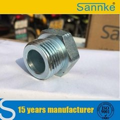 Stainless steel BSP Male hydraulic plug fittings with Oring