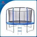 CreateFun Fiber Glass Fitness Round Trampoline with Safety Net