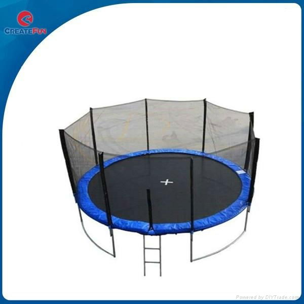 CreateFun 13ft adult trampoline with net 5