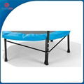 CreateFun Stylish 110cm gymnastic bungee trampoline with handle bar 4