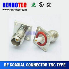2016 hot Online Shopping Straight Flange Female TNC Connector for 5D-FB