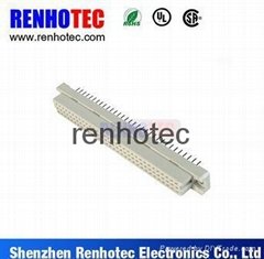 Board To Board Connector Din 41612 B Type 32 pin Male Connector Pin