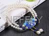 2016 New Arrival NEFFLY 925 Sterling Silver Gorgeous 5mm Fresh Water Pearl lapis 3