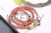 NEFFLY Unique Traditional Chinese Style Natural Strawberry Crystal Bracelet S925 2