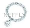 NEFFLY 925 Sterling Silver European Star Style Fashion Elegant Bracelet  5