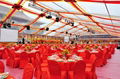 PVC aluminium frame tent in China for sale 3