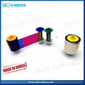 4 Roll pcc compatible Ribbon 84051 & 84053 film (3+1) for HDP5000 Printer Ribbon 1