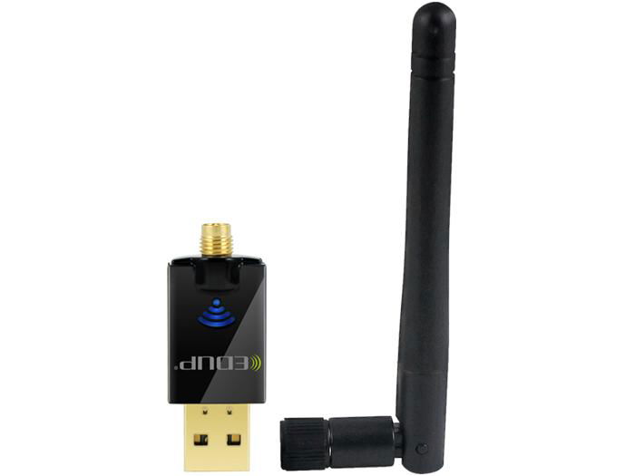 New arrival high quality dual band 11ac wireless adapter 600mbps wifi dongle   2
