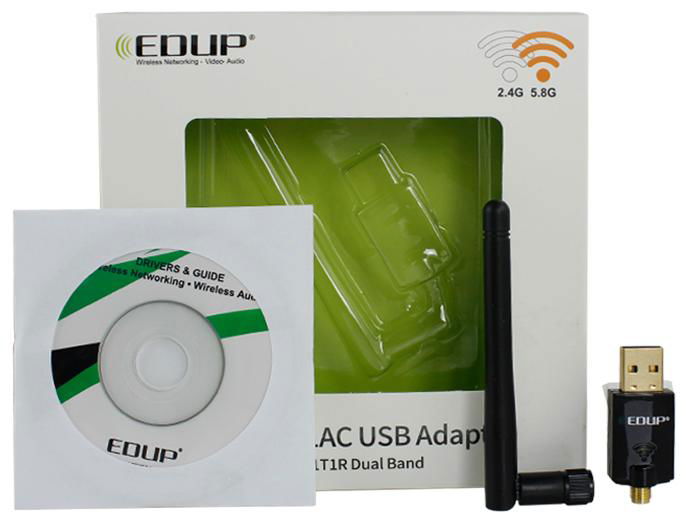 New arrival high quality dual band 11ac wireless adapter 600mbps wifi dongle   5