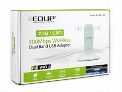 High quality dual band 600mbps wifi adapter