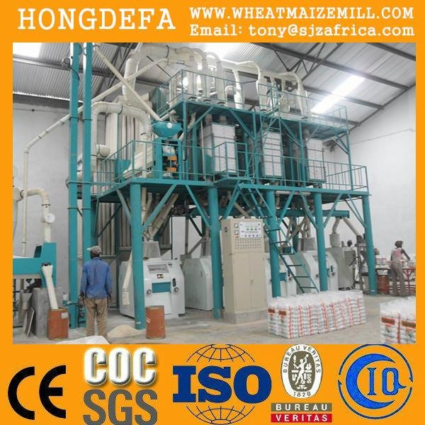 Sifted Maize Flour Milling Machine in Kenya  3