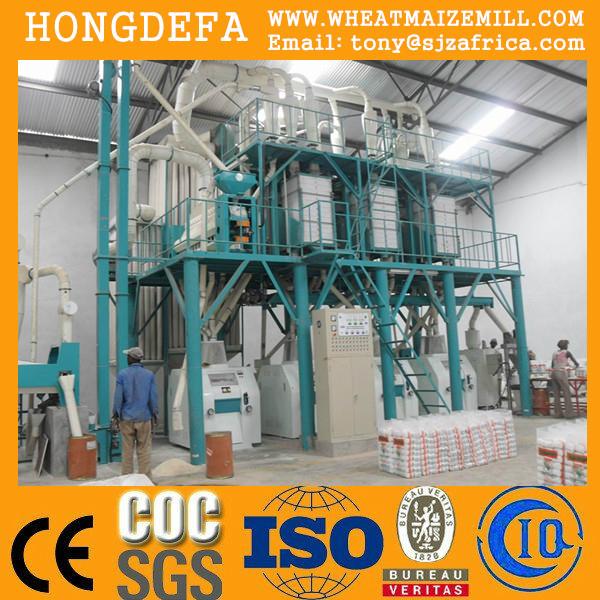 Sifted Maize Flour Milling Machine in Kenya 30t/24h HDF (China