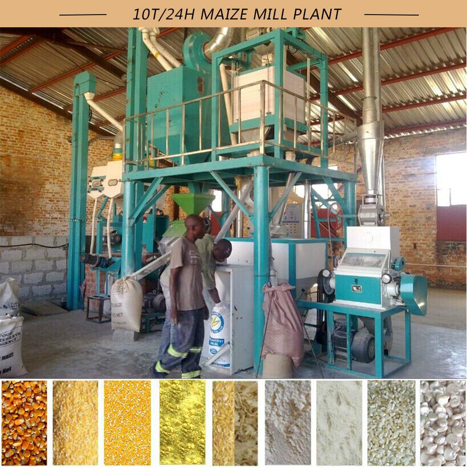 Sifted Maize Flour Milling Machine in Kenya 30t/24h HDF (China