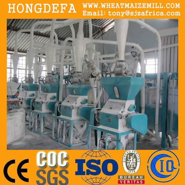 Running in Zambia Maize Flour Milling machines 30t/24h HDF (China