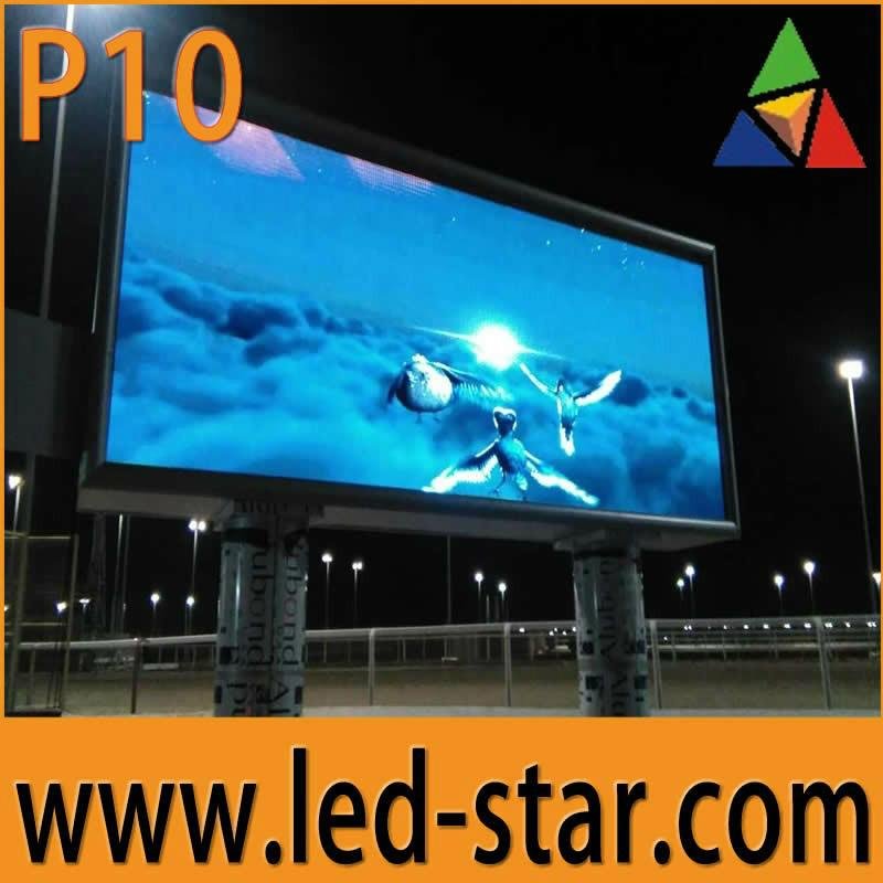 High quality outdoor P10 LED advertising screen with reasonable price 3