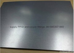 Zero spangle galvanized steel sheet