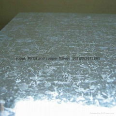 Large spangle galvanized steel sheet