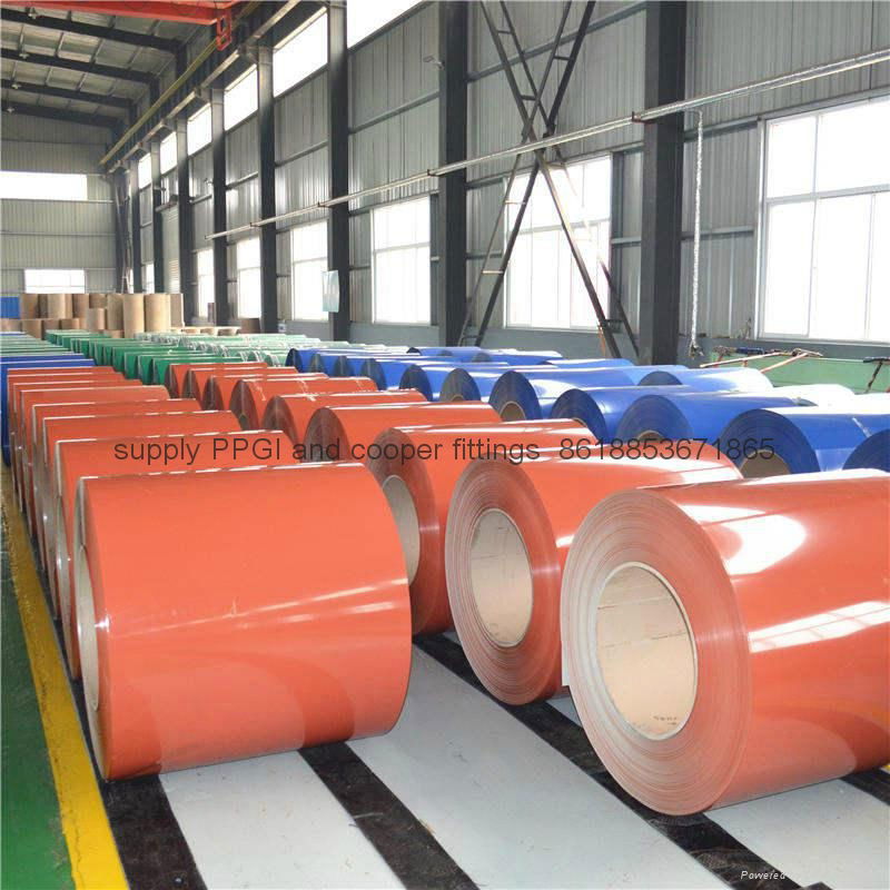 PPGI prepainted galvanized steel coil 4