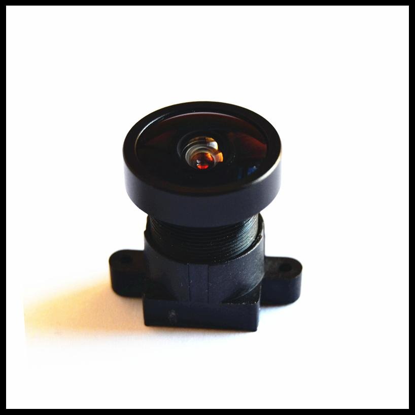 2.85mm 138 degree wide angle 4mp cctv lens mount m12 for 1/2.7" security camera