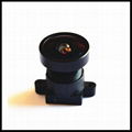 2.85mm 138 degree wide angle 4mp cctv lens mount m12 for 1/2.7" security camera