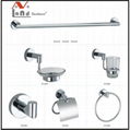 2016 High Quality Brass Material Towel Bar, Robe Hook,  Bathroom Accessories Set 1