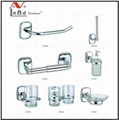 2016 Zinc  Alloy Material Towel Bar Robe Hook Bathroom Accessories Set 