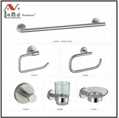 304 stainless steel  Material Towel Bar, Robe Hook, Bathroom Accessories Set 