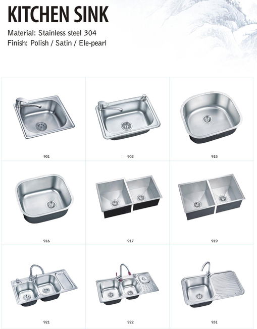 201ss 1.2 Thickness Size 770X430X220mm Popular Double Bowl Kitchen Sink 2