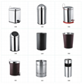 40L High Quality Stainless Steel Pedal Dustbin with Inner Plastic Bucket 2