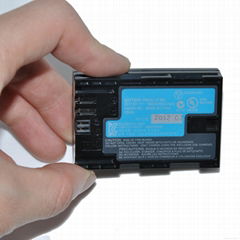 100% NEW 1800mah digital battery LP-E6 for Canon EOS 5D Mark II