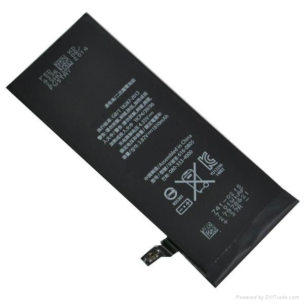 New 1810mAh Li-ion Internal Battery Replacement w/ Flex Cable for iPhone 6 6g 6G