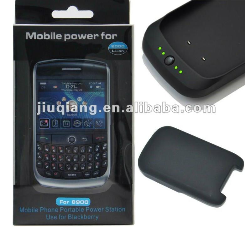 External Battery back battery for Blackberry 8900 Battery Case 