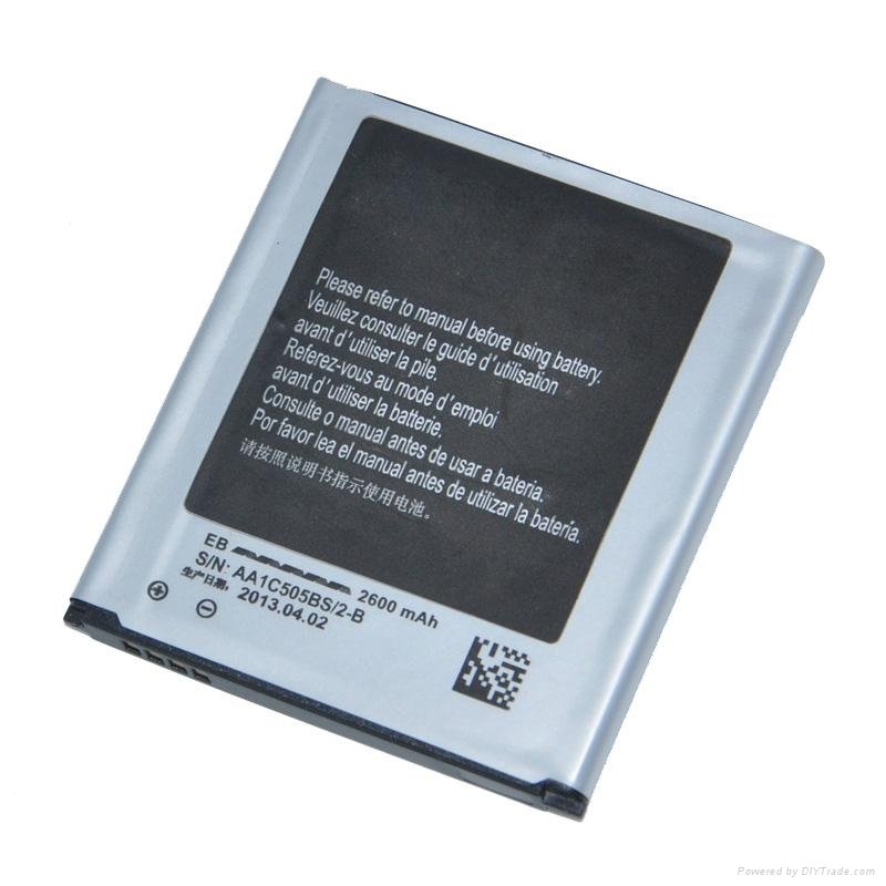 3.8v 2600mah B600BC battery for Samsung galaxy S4 I9500 replace battery 2